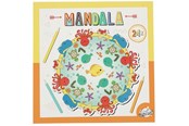 Lelut - Creative Craft Group Coloring book MANDALA 20.5*20.5cm SEA ANIMALS - 08622-3