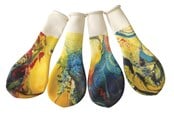 Harrastustarvikkeet - SCANSEASON Balloon Latex marble pattern 23cm 8 pcs - 100255