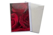 Harrastustarvikkeet - Hobby Mate Card with envelope FLOWERS11*17cm - 100258