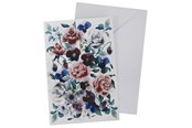 Harrastustarvikkeet - SCANSEASON Card with envelope FLOWERS11*17cm - 100261