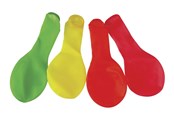 Harrastustarvikkeet - SCANSEASON Balloon Latex neon colors 23cm 10 pcs - 100311