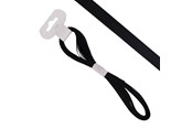 Harrastustarvikkeet - SCANSEASON Gift ribbon ribbed 10mm*10meter BLACK - 100435