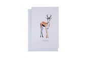 Harrastustarvikkeet - SCANSEASON CARD WITH ENVELOPE 11X17CM FALLOW DEER - 101173