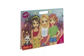 Paperit, valokuvapaperit ja tarrat - Creative Craft Group BESTIES Coloring book 26*35.5cm. 25 sheets+sticks - 140004