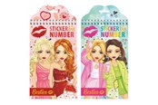 Paperit, valokuvapaperit ja tarrat - Creative Craft Group BESTIES Sticker by Number 12 sheets + 6 sheets - 140047