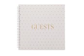 Paperit, valokuvapaperit ja tarrat - Hobby Mate Guestbook Guest 24*24cm. 100 pages. - 144384