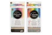 Harrastustarvikkeet - Hobby Mate Colored pencils 12 pcs. in metal box - 150004