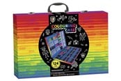 Harrastustarvikkeet - Creative Craft Group ART SET in suitcase 124 pieces - 150099
