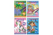 Harrastustarvikkeet - Hobby Mate Coloring book A5 64 pages assorted designs - 150109