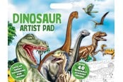 Harrastustarvikkeet - Alligator DINOSAURUS Artist Pad A3 Coloring Book - 2443