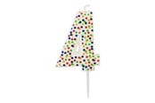 Harrastustarvikkeet - SCANSEASON Light with number 4. 7.5cm high - 253174