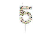 Harrastustarvikkeet - SCANSEASON Light with number 5 . 7.5cm high - 253175