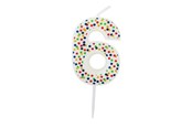 Harrastustarvikkeet - SCANSEASON Light with number 6 . 7.5cm high - 253176