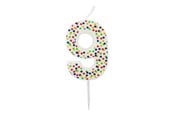 Harrastustarvikkeet - SCANSEASON Light with number 9. 7.5cm high - 253179