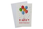 Harrastustarvikkeet - SCANSEASON Card 125*175mm w. BALLOONS - 253182