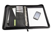 Harrastustarvikkeet - Monolith Productions Conference folder A4. Zipper + rings - 2795