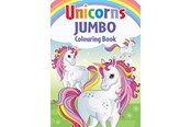 Harrastustarvikkeet - Alligator UNICORN JUMBO Coloring Book - 3051