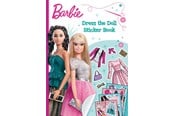 Paperit, valokuvapaperit ja tarrat - Alligator BARBIE Dress the Doll Sticker Book - 3335