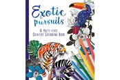 Harrastustarvikkeet - Alligator Mandala coloring book EXOTIC PURSUITS - 3414