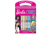 Harrastustarvikkeet - Alligator BARBIE Color By Numbers Set - 3427