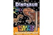 Harrastustarvikkeet - Alligator DINOSAURUS Scratch Art Pad - 3465