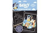 Harrastustarvikkeet - Alligator BLUEY Scratch Art Set - 3524