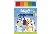 Harrastustarvikkeet - Alligator BLUEY Finger Painting Activity Book - 3742