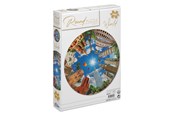 Lelut - Creative Craft Group Puzzle 1.000 pieces. Round. WORLD - 400078-2