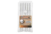 Kirjoitus- ja piirustustarvikkeet - SPREE Technical Pen for Drawing Brown Tone Set - 4600FS-6B