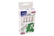 Kirjoitus- ja piirustustarvikkeet - SPREE Chalkboard chalk 10 pcs WHITE - 55910