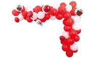Harrastustarvikkeet - SCANSEASON Balloon arch - Red/White - 701025