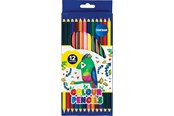 Harrastustarvikkeet - CENTRUM Crayon ZOO 12 pcs. - 80169