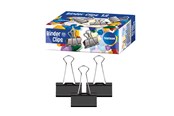 Harrastustarvikkeet - CENTRUM Foldback clamps 12 pcs. 25mm - 80245