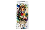 Harrastustarvikkeet - Hobby Mate Colored pencil TIGER 12 pcs HIGH QUALITY - 80481