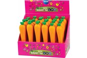Kirjoitus- ja piirustustarvikkeet - CENTRUM Ballpoint pen SQUISHI YELLOW RED - 80616