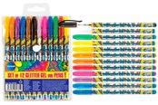 Kirjoitus- ja piirustustarvikkeet - CENTRUM Glitter Gel Pen 12 ass. - 80785