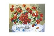 Harrastustarvikkeet - CENTRUM Diamond Painting 40*50cm. FLOWERS - 80905