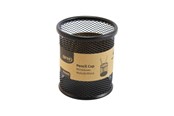 Harrastustarvikkeet - SPREE Metal pencil holder round BLACK - 84000