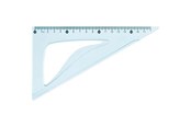 Harrastustarvikkeet - CENTRUM Triangle 30/60 degrees. 18 cm. - 84727