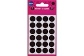 Harrastustarvikkeet - Hobby Mate Magnets self-adhesive ø13mm. 48 pcs. - 86691