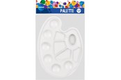 Harrastustarvikkeet - CENTRUM Palette for paint. 22*17cm. 10 compartments - 87502