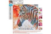 Harrastustarvikkeet - CENTRUM Diamond Painting 20*20cm. Zebra - 89620