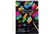 Harrastustarvikkeet - CENTRUM SCRATCH BOOK 17.5*12.4cm. - 89638