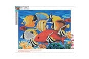 Harrastustarvikkeet - CENTRUM Diamond Painting 40*50cm. FISH - 89758