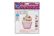 Harrastustarvikkeet - CENTRUM Diamond Painting 15*15cm. Cupcake - 89765