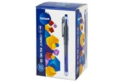 Kirjoitus- ja piirustustarvikkeet - CENTRUM Fineliner with cap. Gel Ink. Blue - 89798