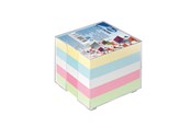 Harrastustarvikkeet - CENTRUM Cube with colored paper approx. 9*9cm. - 91032