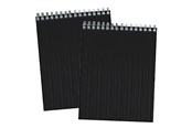 Paperit, valokuvapaperit ja tarrat - BRIGHTOFFICE College block A6. LIN. BLACK PP 100 sheets - 97354