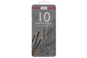 Harrastustarvikkeet - Creative Craft Group Drawing pencils 6B-4H 10 pcs in metal box - AR0209/GE