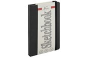 Harrastustarvikkeet - Creative Craft Group Sketchbook 13*21cm. 120 pages. 130g. Black - AR0316/GE